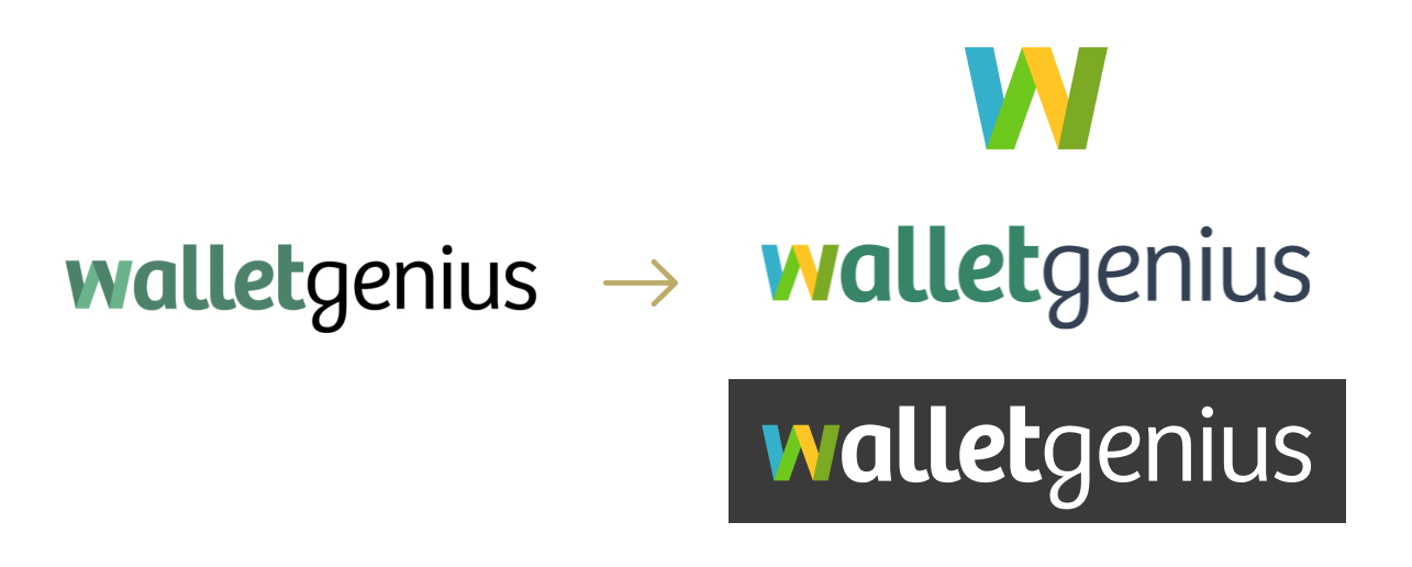 Walletgenius logo process